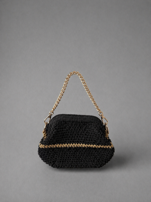 Handmade Blue corchet bag