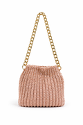 Handmade Pastel Hexagon Shoulder Bag