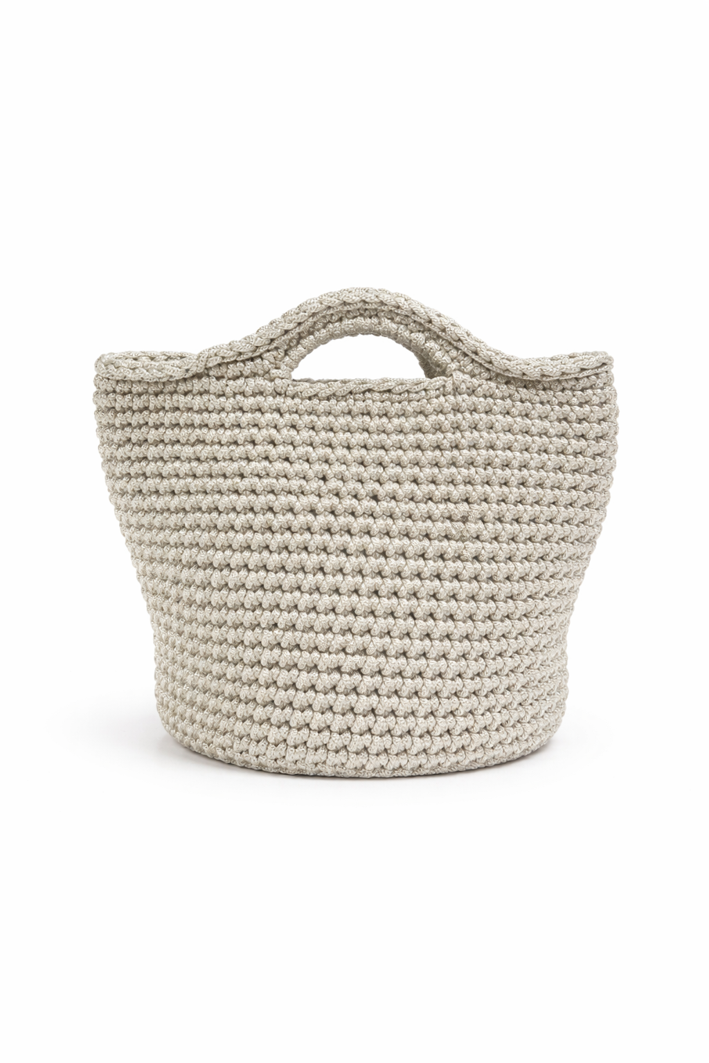 Classic light green handbag, perfect for a seaside vacation or everday outings.