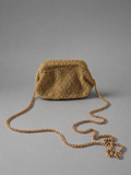 Handmade Midnight Gold Evening Bag